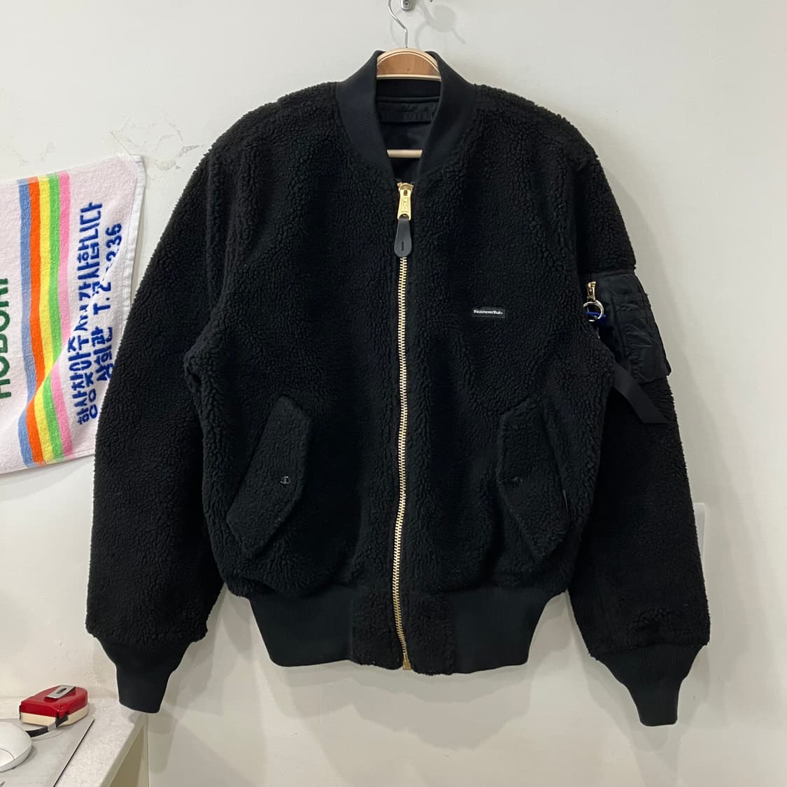 375 알파인더스트리 디스이즈네버댓 항공점퍼 ma1 상품이미지3