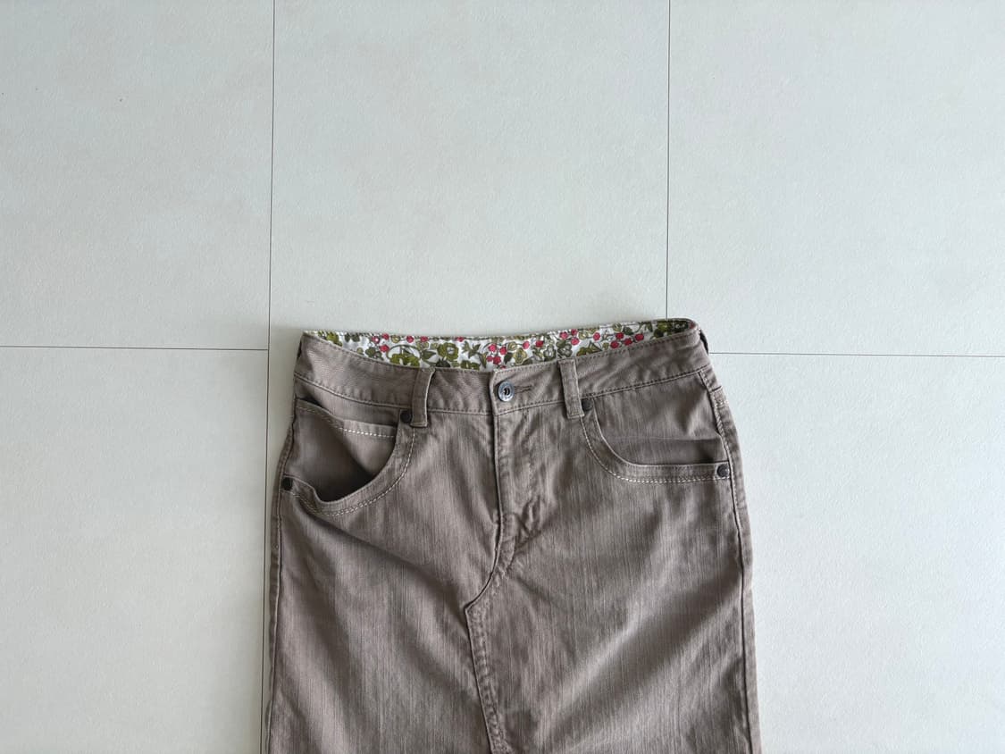 vintage wash pencil skirt 상품이미지1