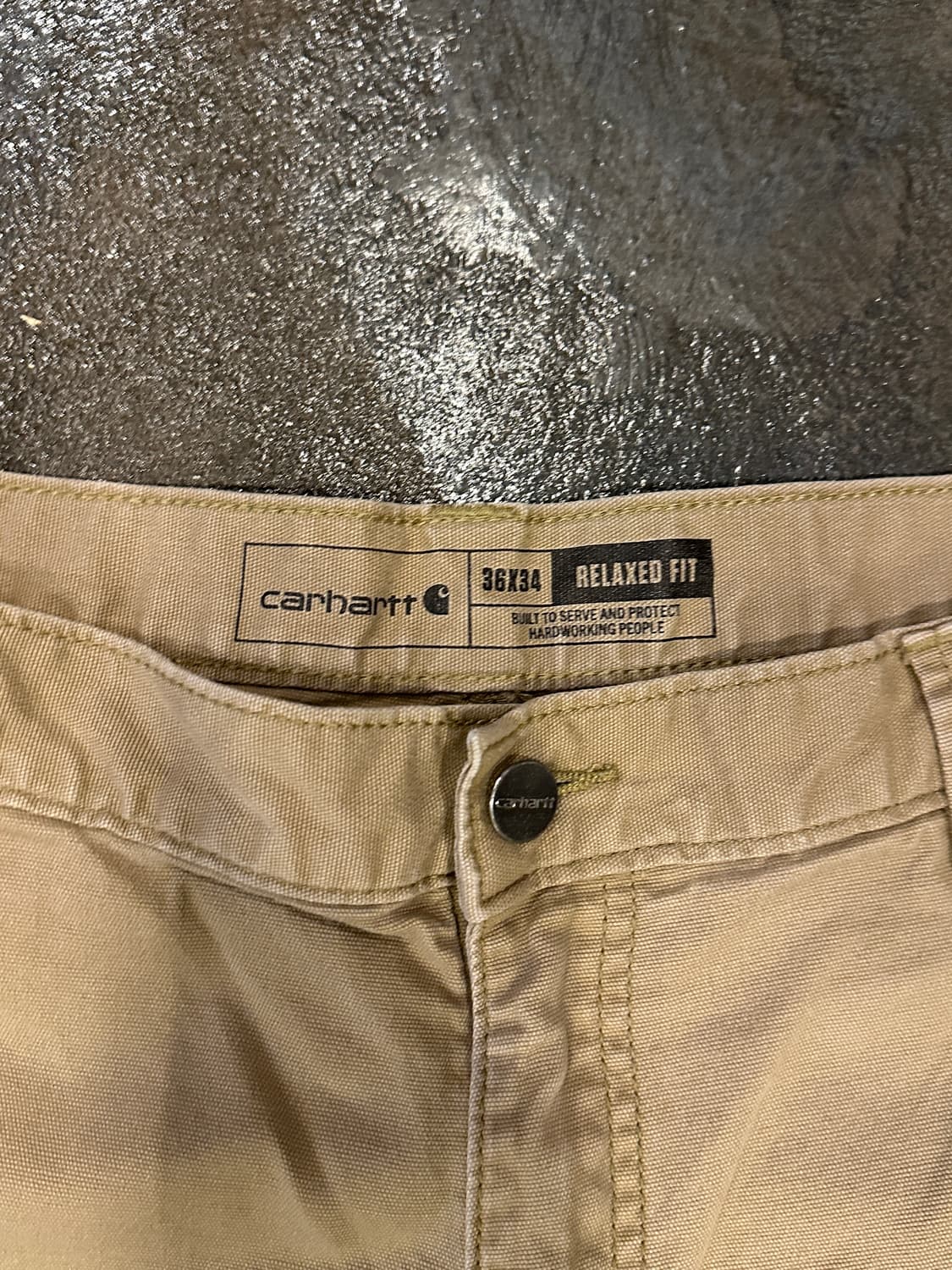 칼하트 릴렉스핏 카펜터 워크팬츠 36x34 상품이미지3