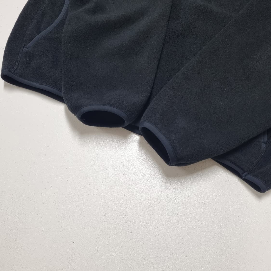 빈티지 NAUTICA 하프집 플리스 블랙 - L 상품이미지6