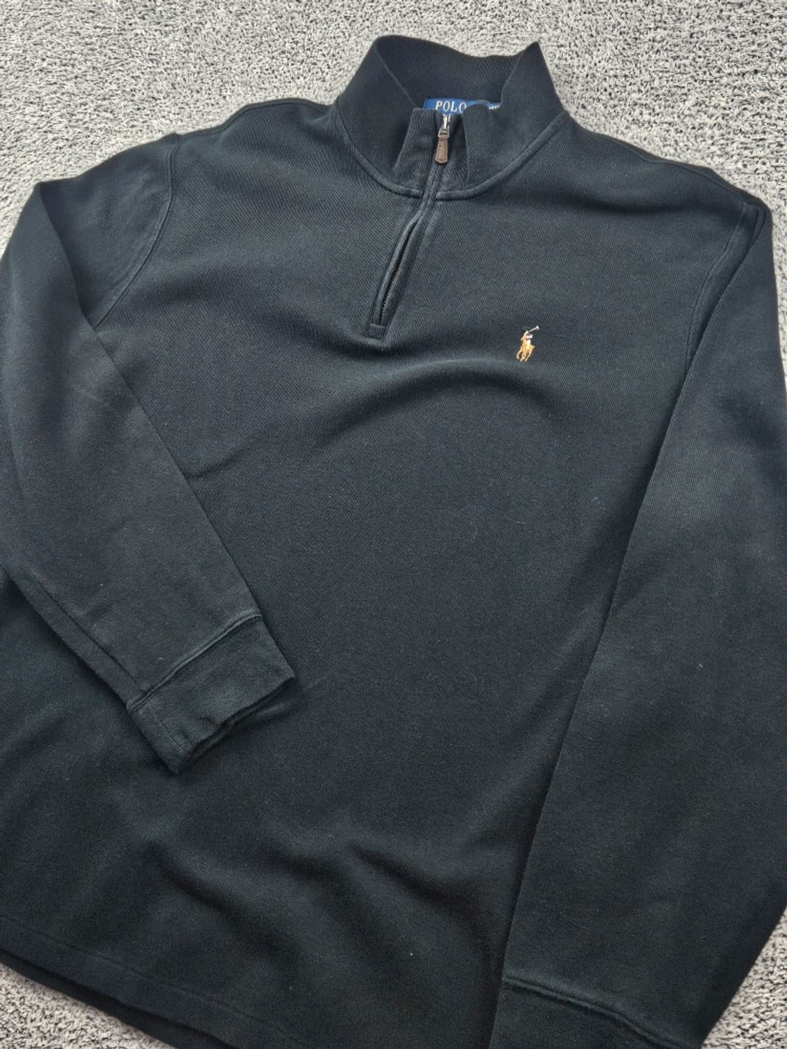 폴로랄프로렌 코튼 하이 넥 하프 집업 니트 ( XL ) / 10820 상품이미지6