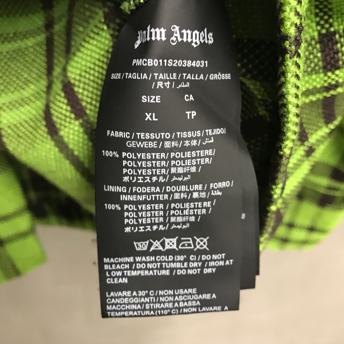 팜앤젤스 체크 셔츠 자켓 XL 상품이미지6