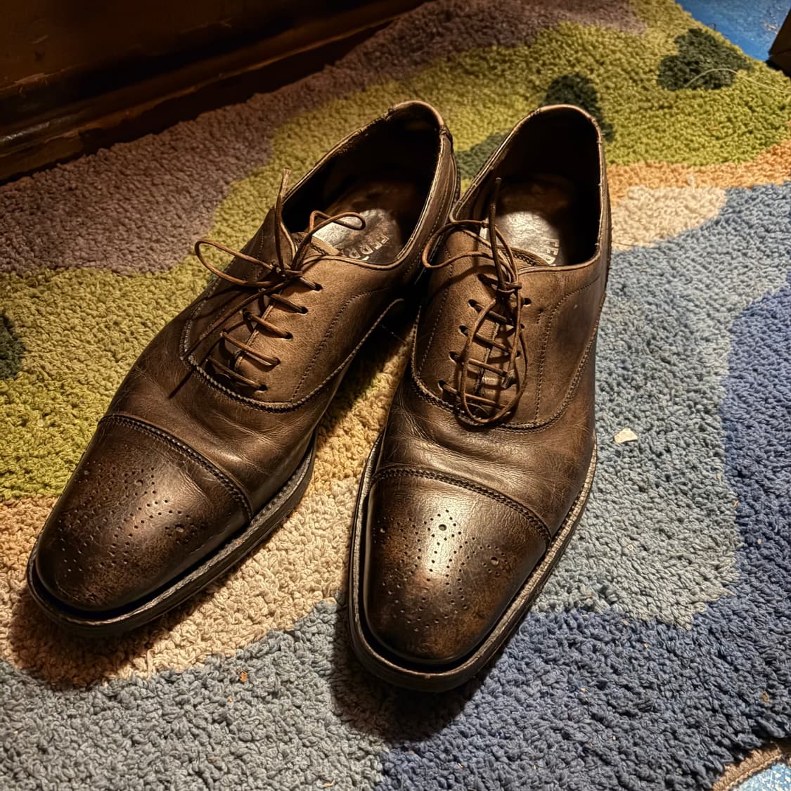 FERRAGAMO CAP-TOE BROGUE OXFORD 265 상품이미지2