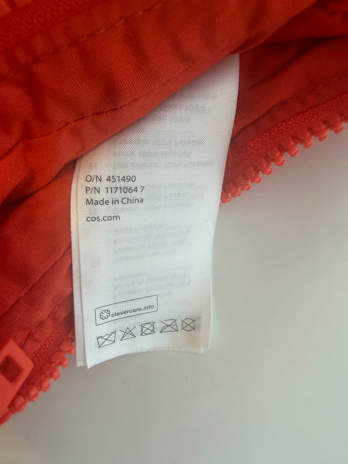 COS 퀼팅백 미니 오렌지 상품이미지3