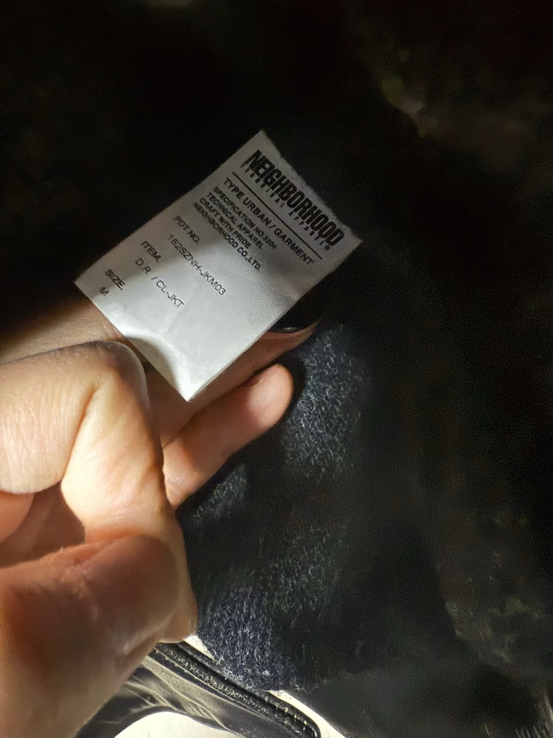 네이버후드 가버너 레더자켓 상품이미지3