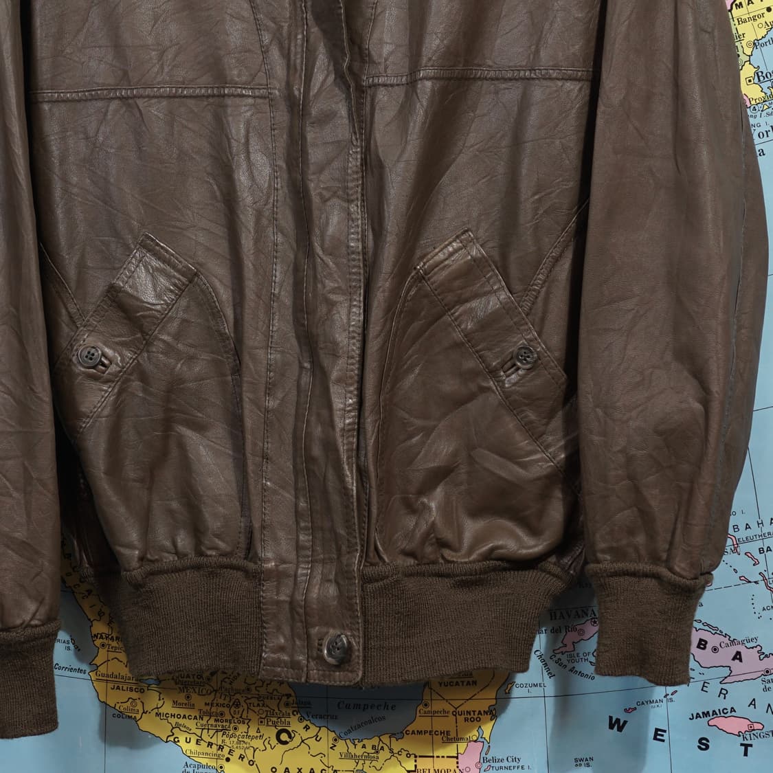 1990s  Bally 이태리 램스킨 리버시블 레더자켓 상품이미지4