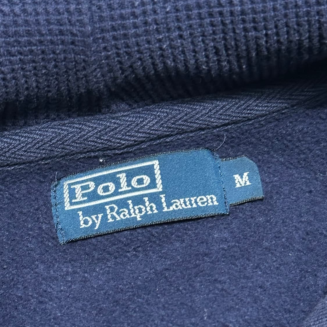 Polo Ralph Lauren 네이비 기모 후드 집업 상품이미지3