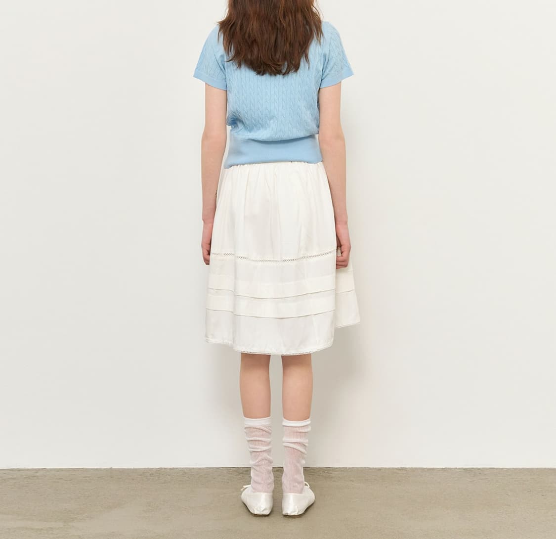 제네럴아이디어 케이블 반팔가디건 상품이미지2