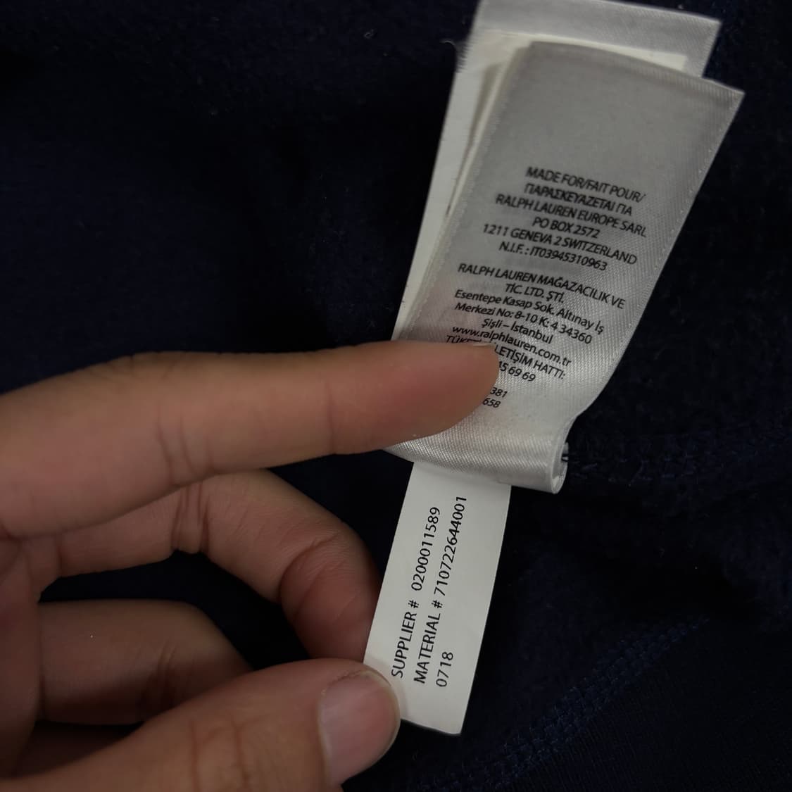 폴로 스펠아웃 후드티  상품이미지8