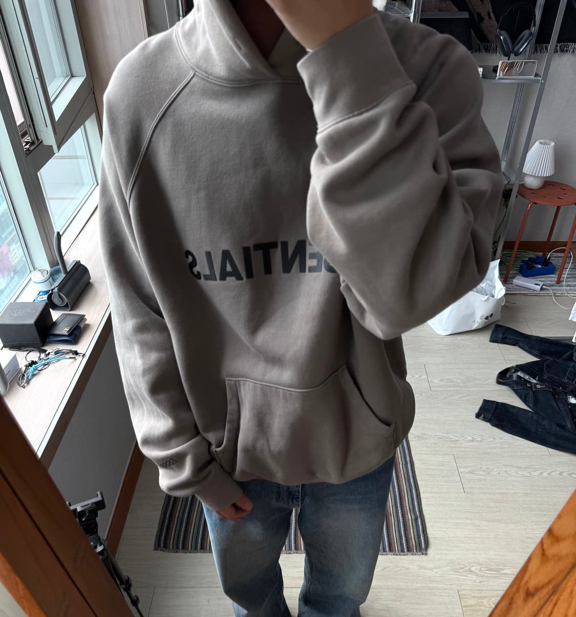 피오갓 에센셜 후드티 상품이미지1