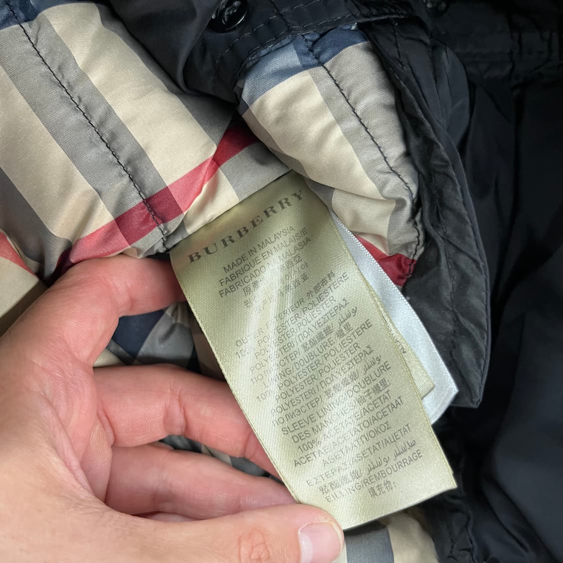 버버리브릿 폭스퍼 구스다운 패딩점퍼 S 상품이미지6