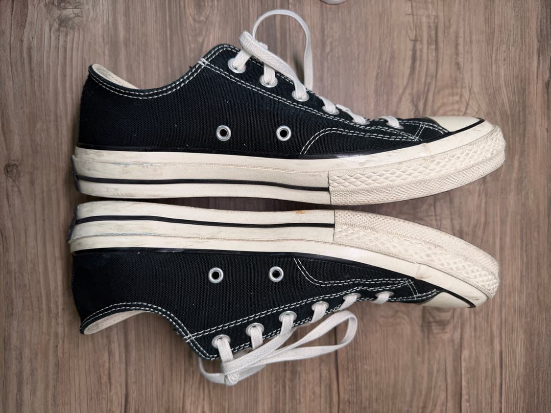 컨버스 척 70 로우 블랙 상품이미지4