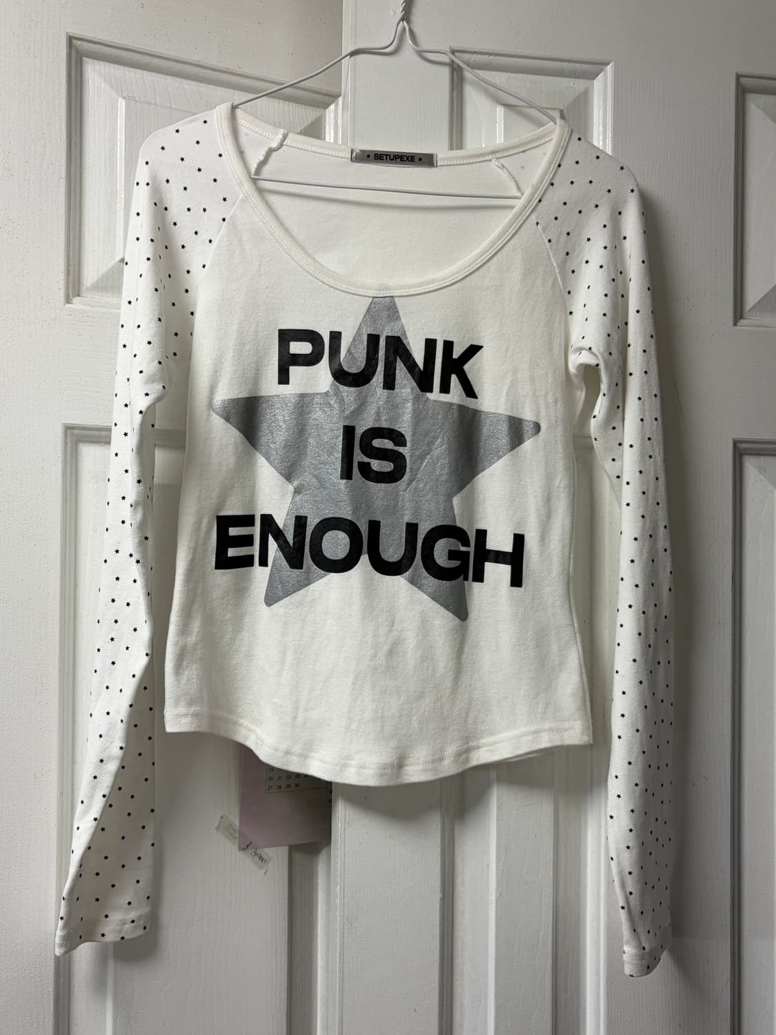셋업이엑스이 스타슬리브 펑크탑 상품이미지2