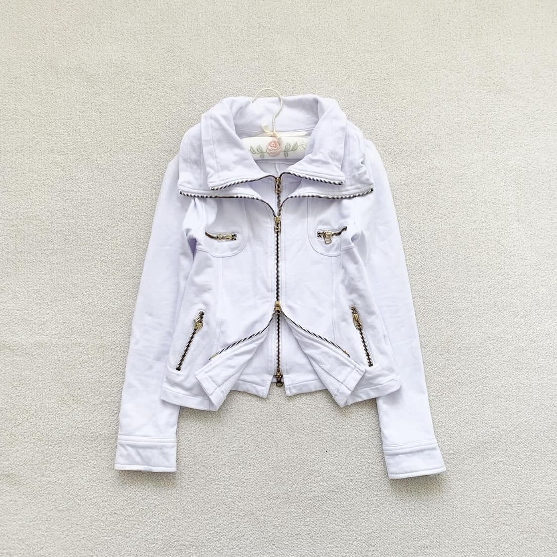 백화이트 오네갸루 투웨이 집업 상품이미지2