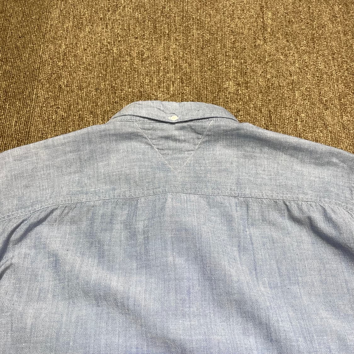 (XL) 90~00s Levi's 리바이스 화이트탭 데님 셔츠 상품이미지8