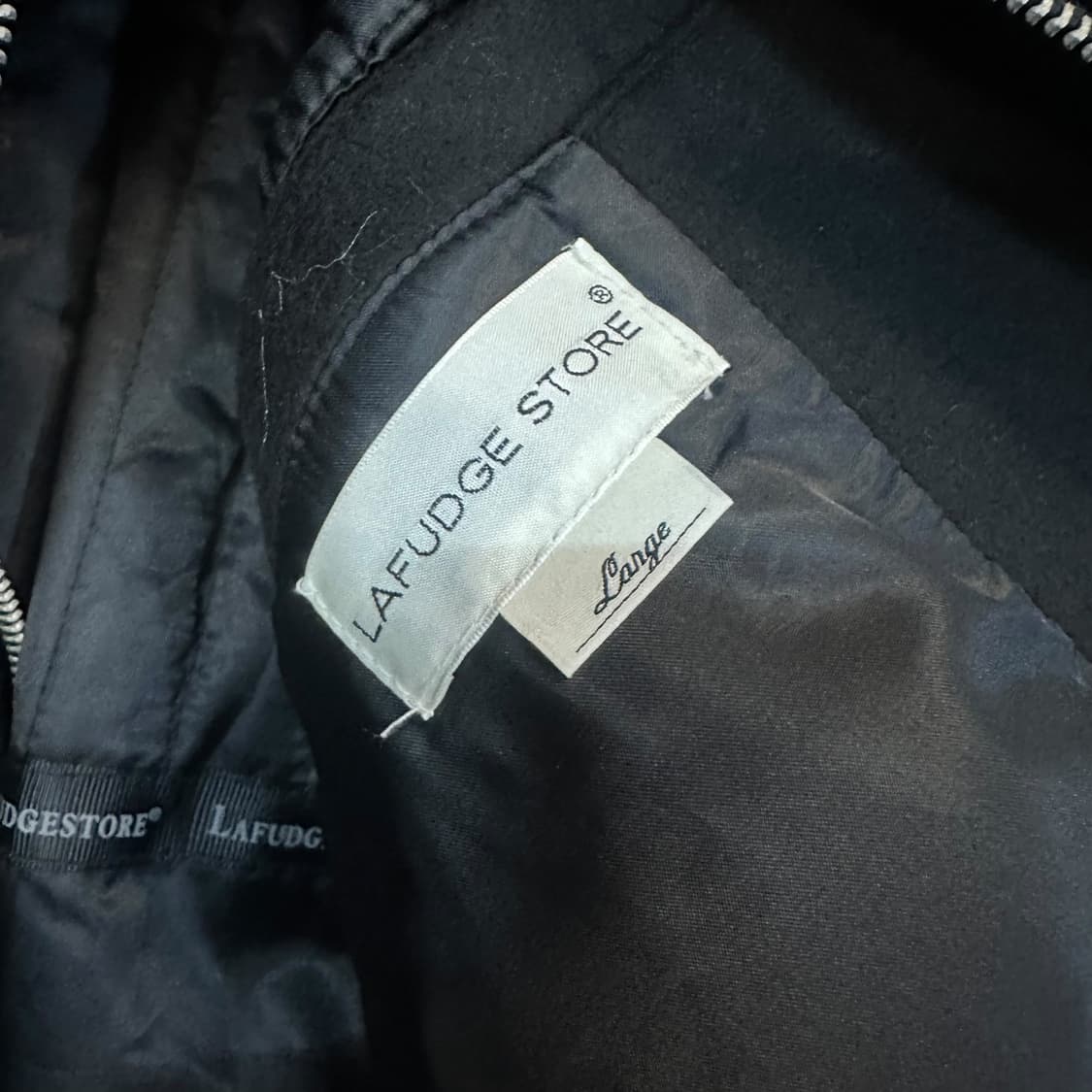 라퍼지스토어 울 블루종 자켓 상품이미지5