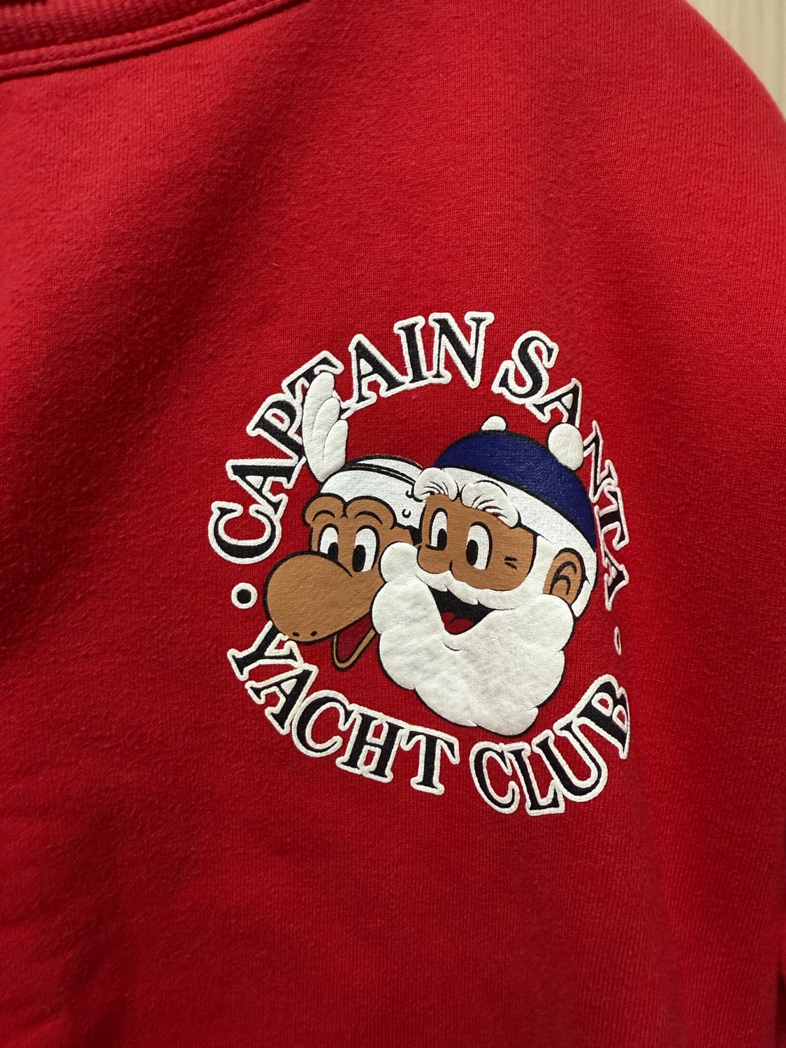 캡틴산타 스웻셔츠  Captain Santa Printing Sweats 상품이미지1