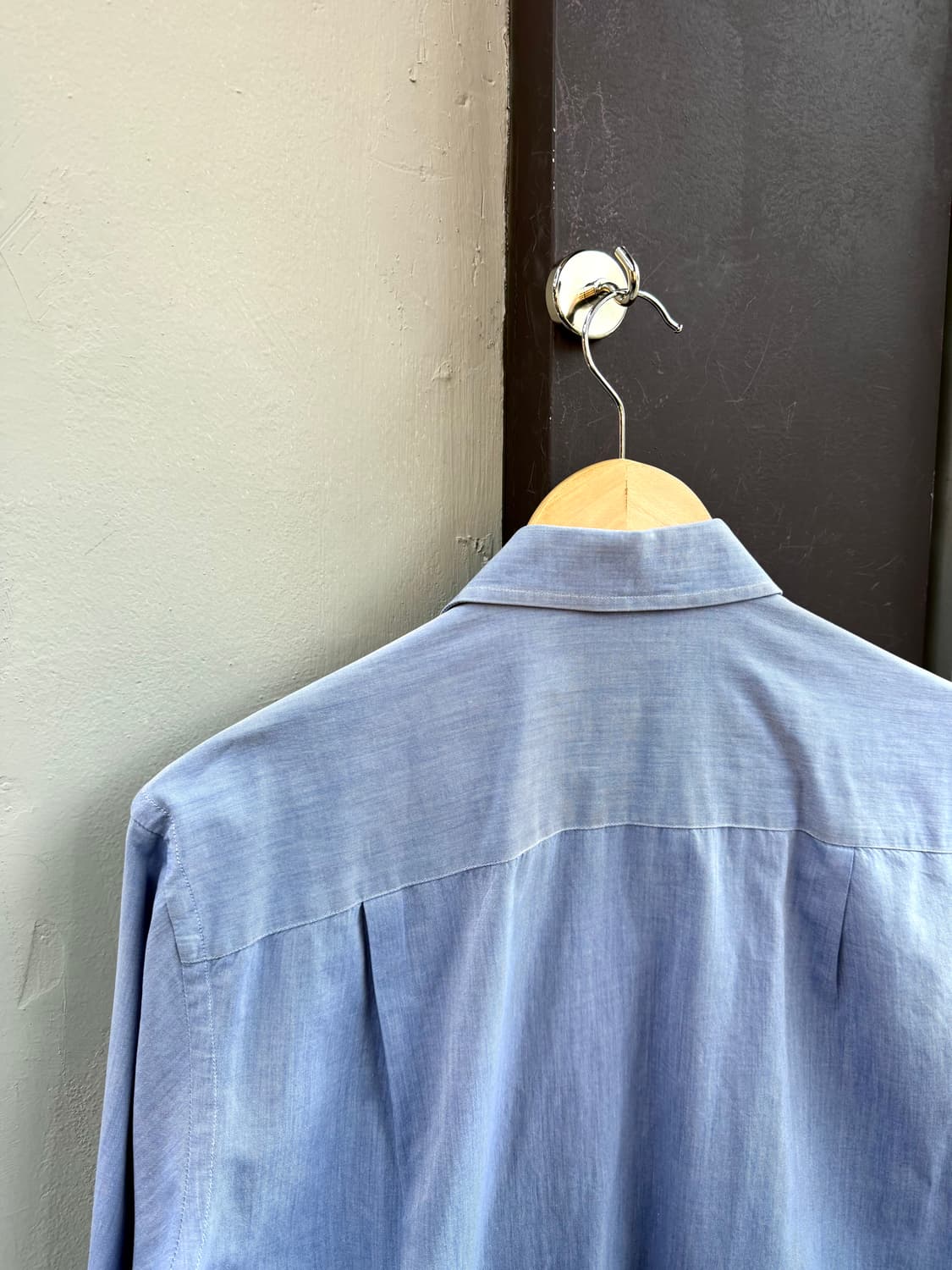 100~105/ 에르메네질도 제냐 슈퍼파인 코튼 포켓셔츠 상품이미지6