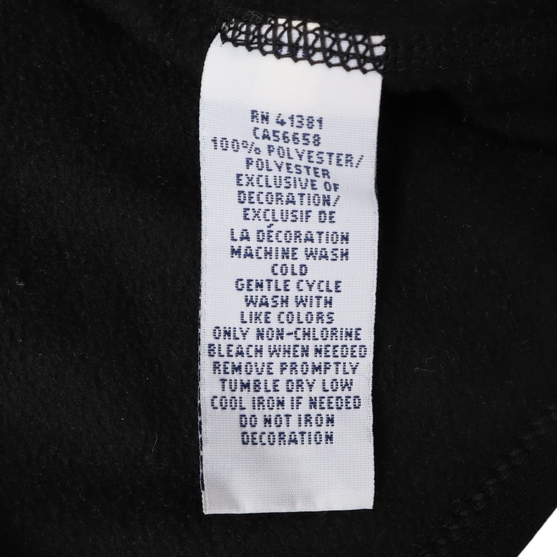 폴로 랄프로렌 블랙 플리스 집업 베스트 상품이미지9