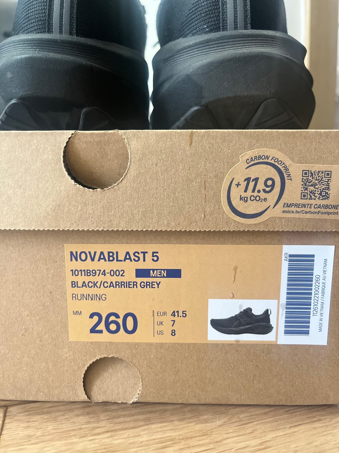 [260] 아식스 노바블라스트5 블랙 상품이미지5