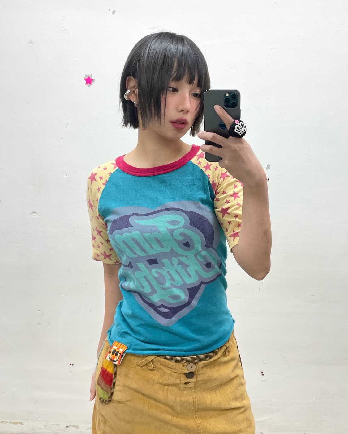 JAM Afro Firm Pink Star Half Sleeve 상품이미지1