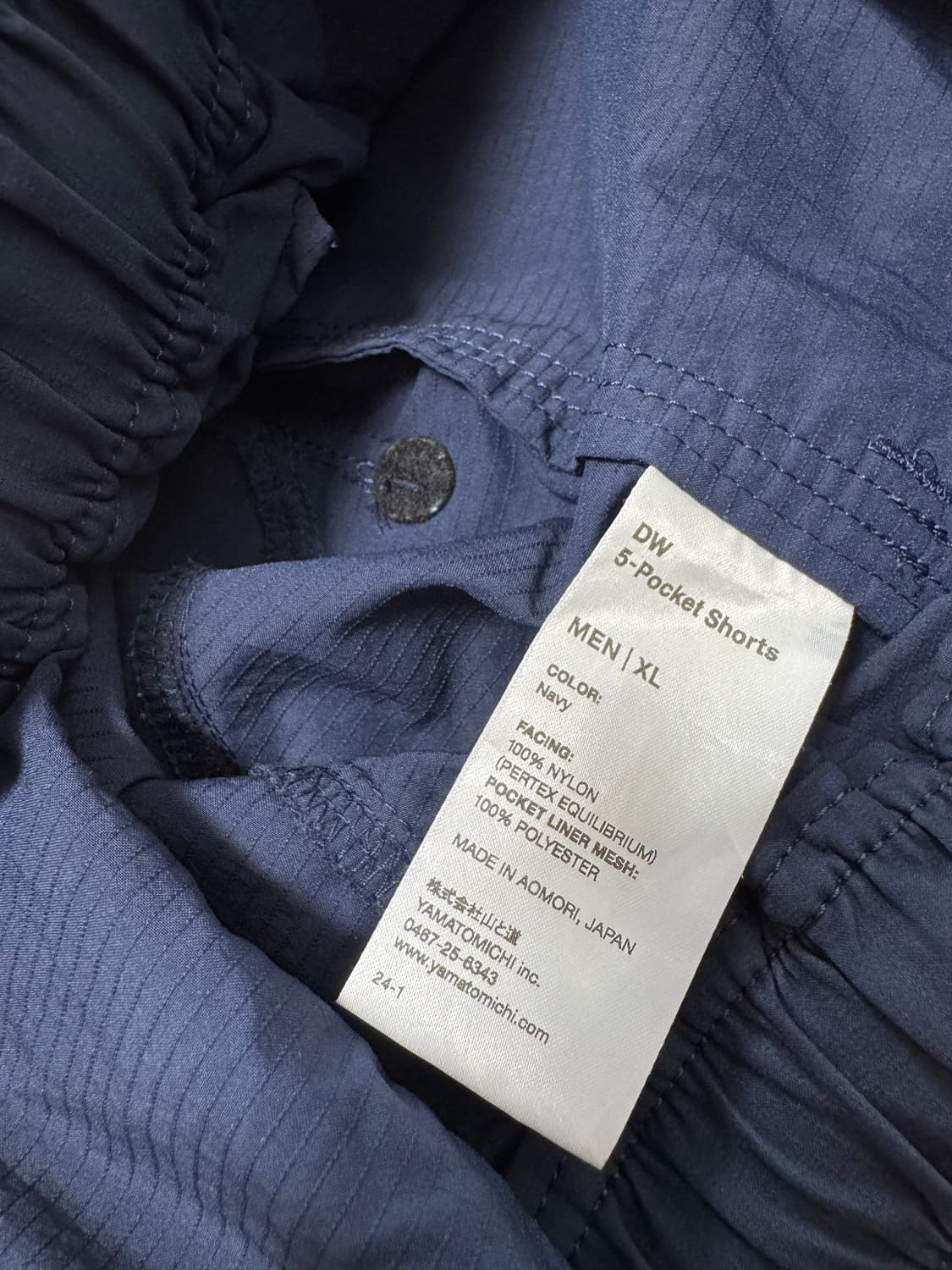 야마토미치(Yamatomichi)의 5-포켓 쇼츠(5-Pocket Sho 상품이미지5