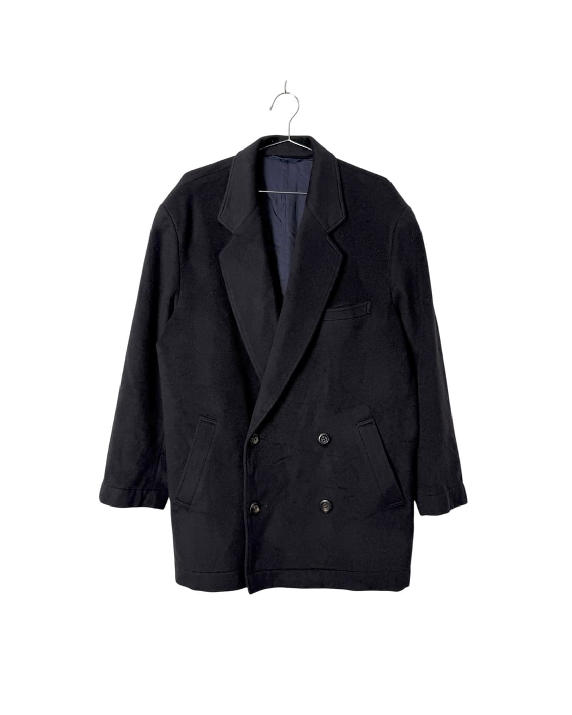 vintage cashmere half coat 상품이미지1