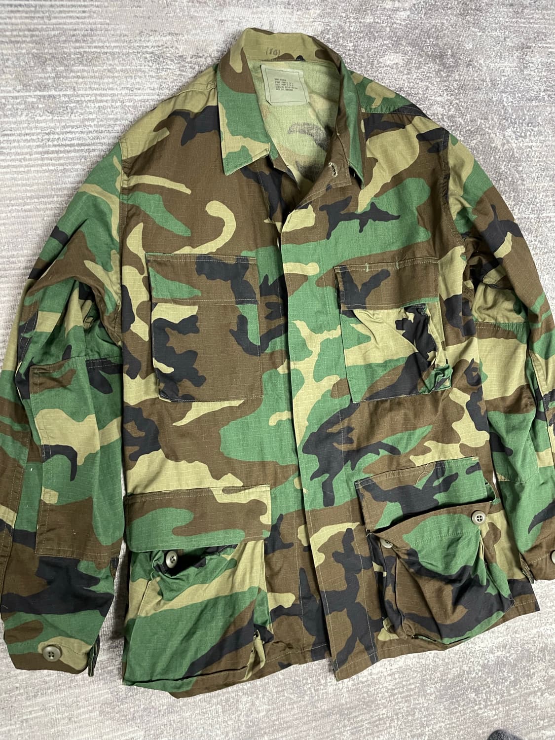 89년 U.S ARMY BDU WOODLAND 전기형 상품이미지9