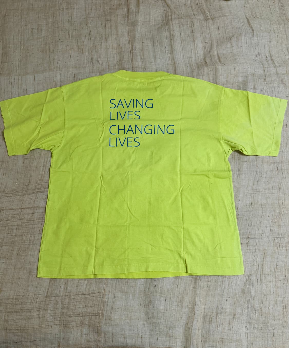 Yellow World Food Program Tshirt 티셔츠 상품이미지8