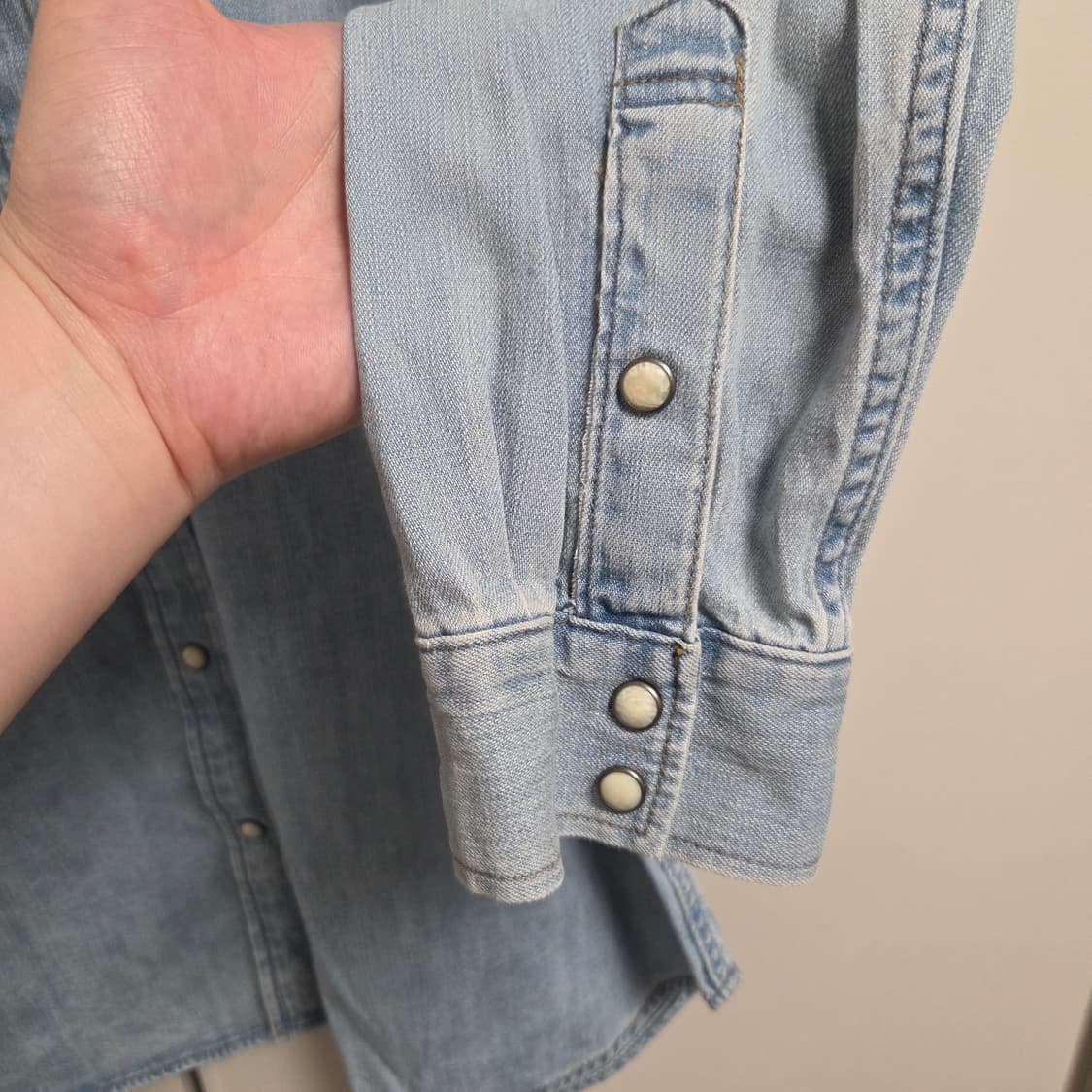 Gap 갭 웨스턴 데님 셔츠 L(100) 상품이미지4