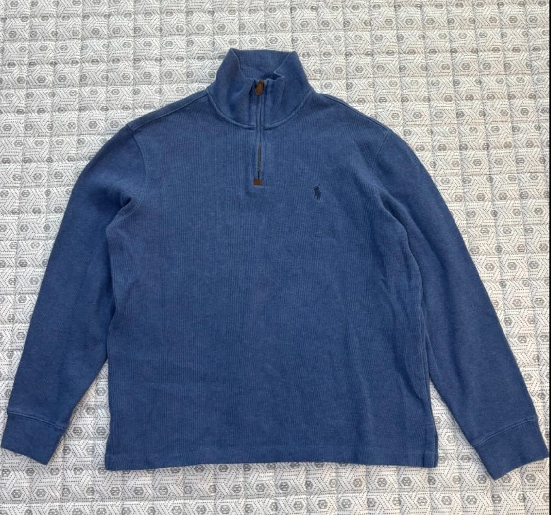 폴로 랄프로렌 하프집업 블루 95 상품이미지3