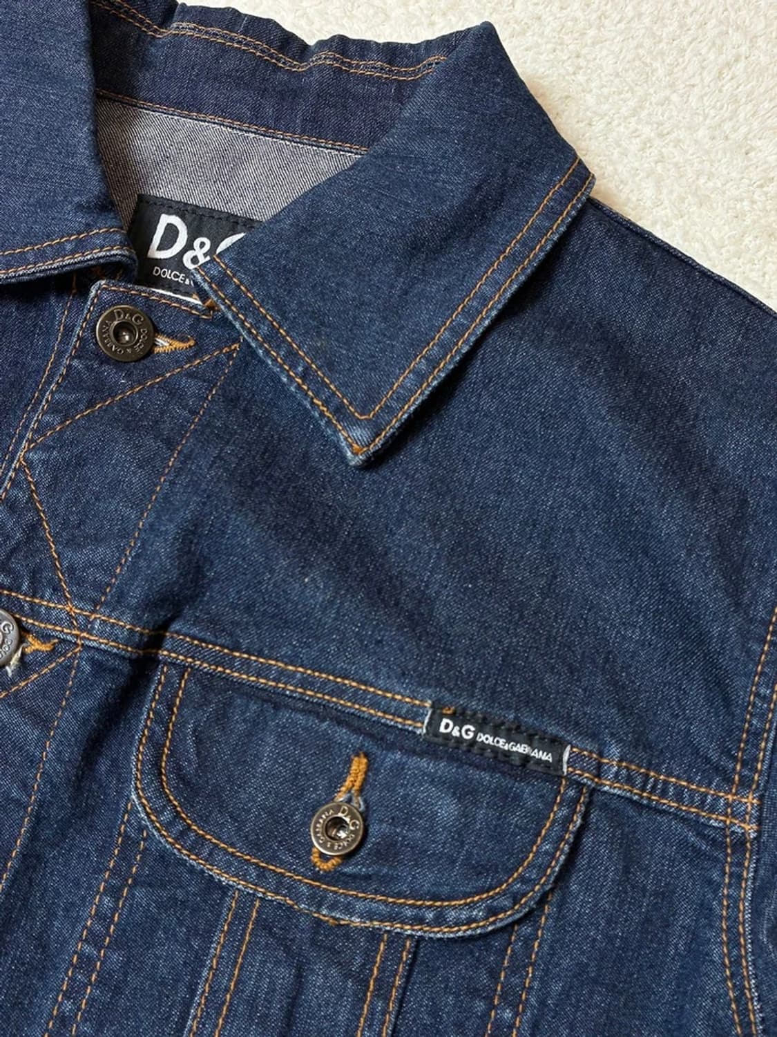 돌체앤가바나 00's 2세대 데님 트러커 자켓 PN6367    상품이미지3