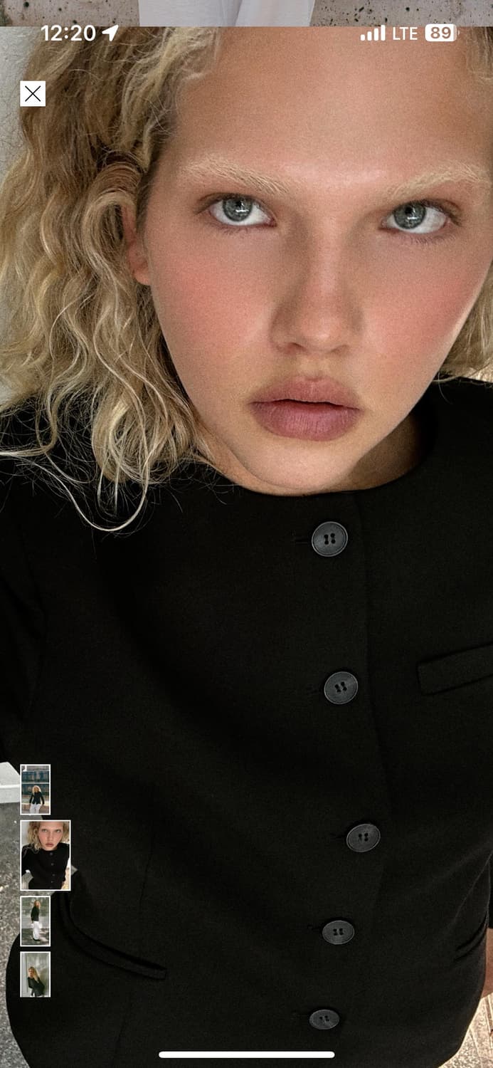 자라 숄더 패드 타이드핏 블레이저 S 상품이미지2