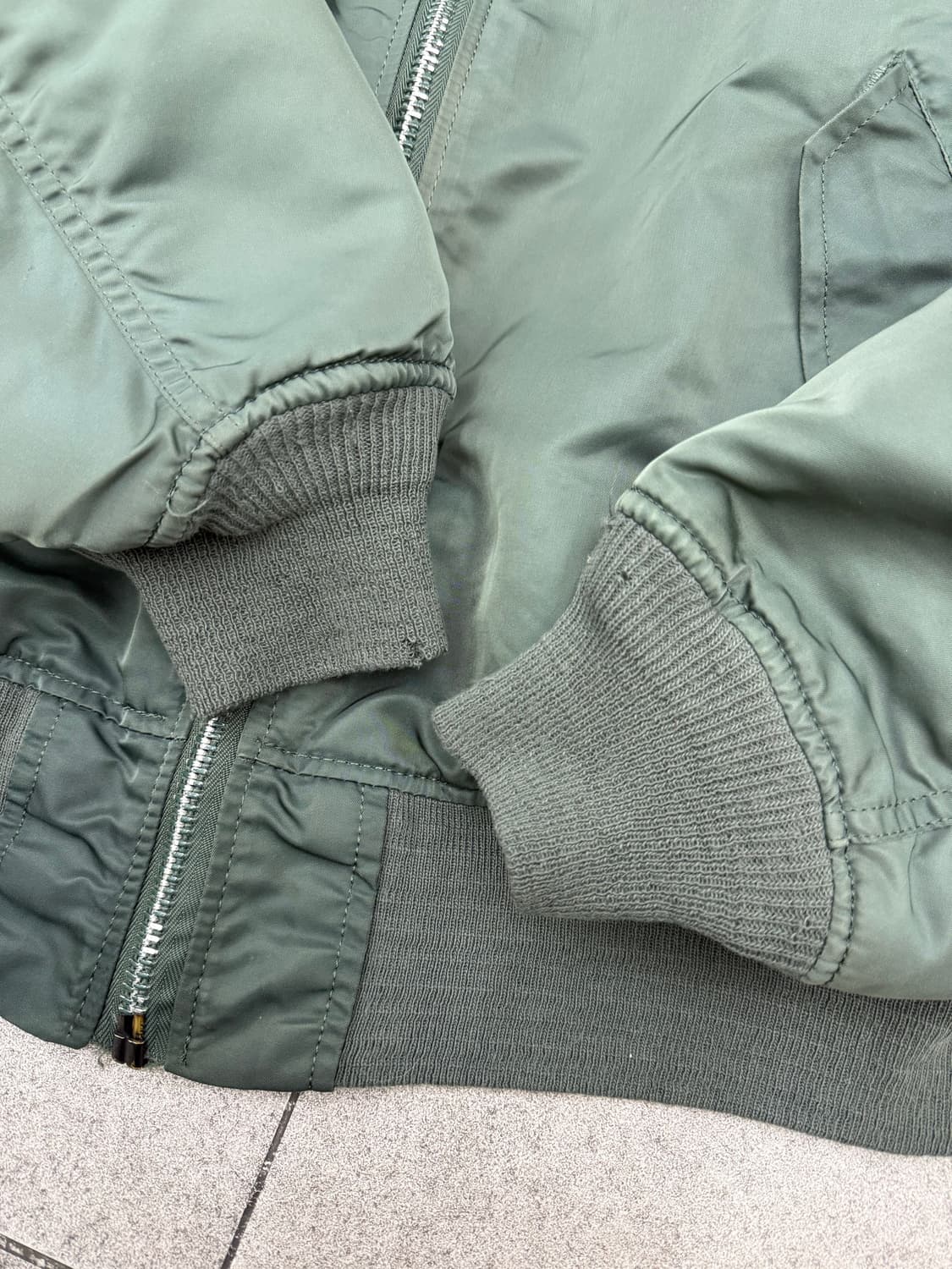 XL)알파인더스트리 리버시블 ma-1 플라이트 자켓 상품이미지10