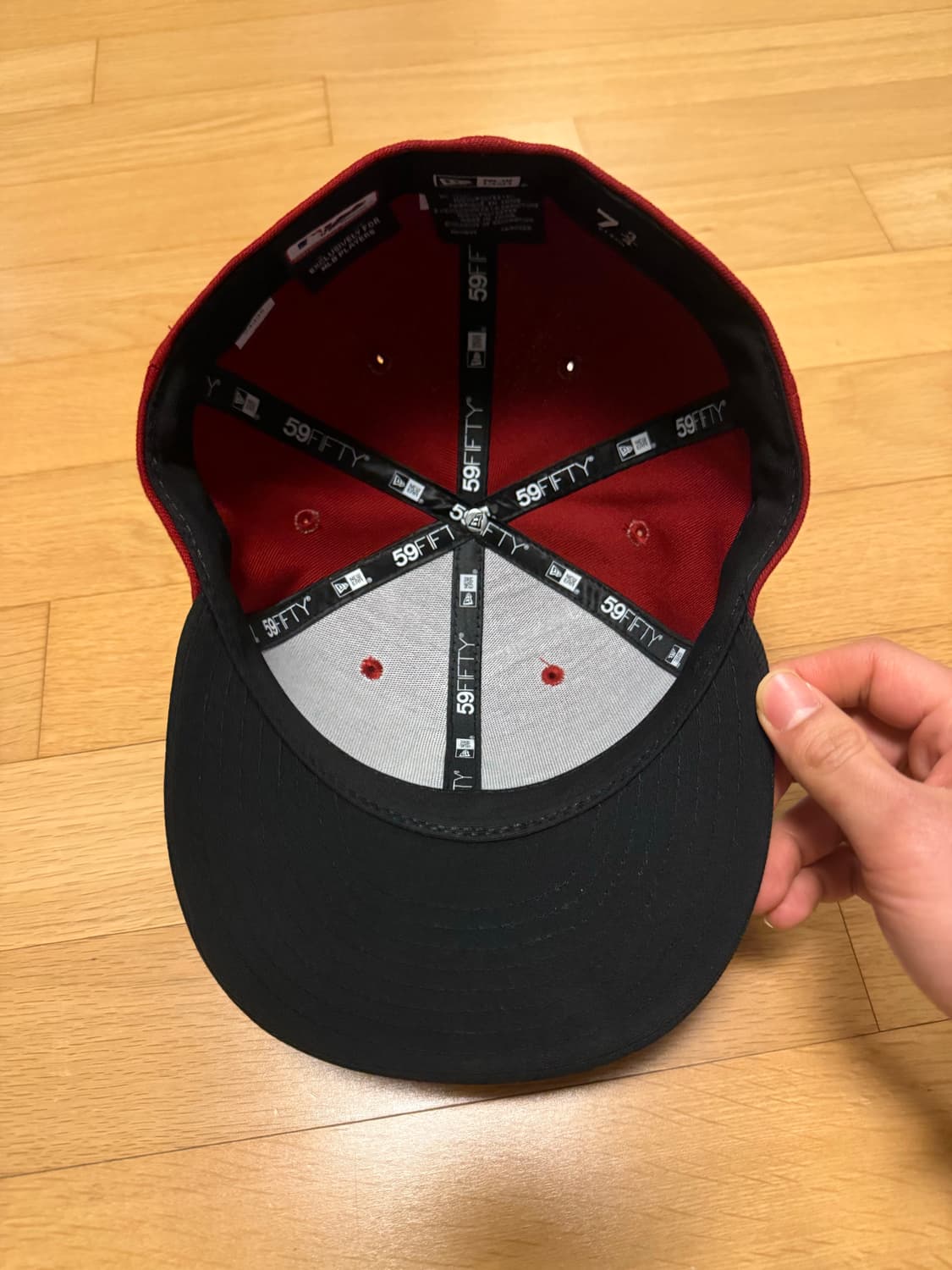 뉴에라 애리조나 다이아몬드백스 버건디 피티드캡 734 상품이미지2