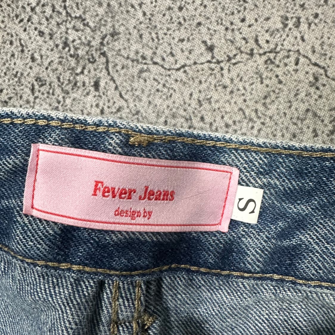 ✨ (바배) 빈티지 언발란스 하프 랩 데님 팬츠  상품이미지3