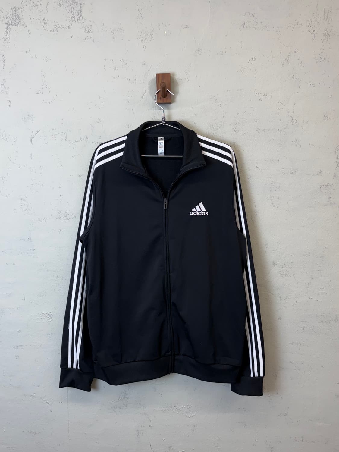 아디다스 기본 삼선 트랙탑 져지 블랙 상품이미지1