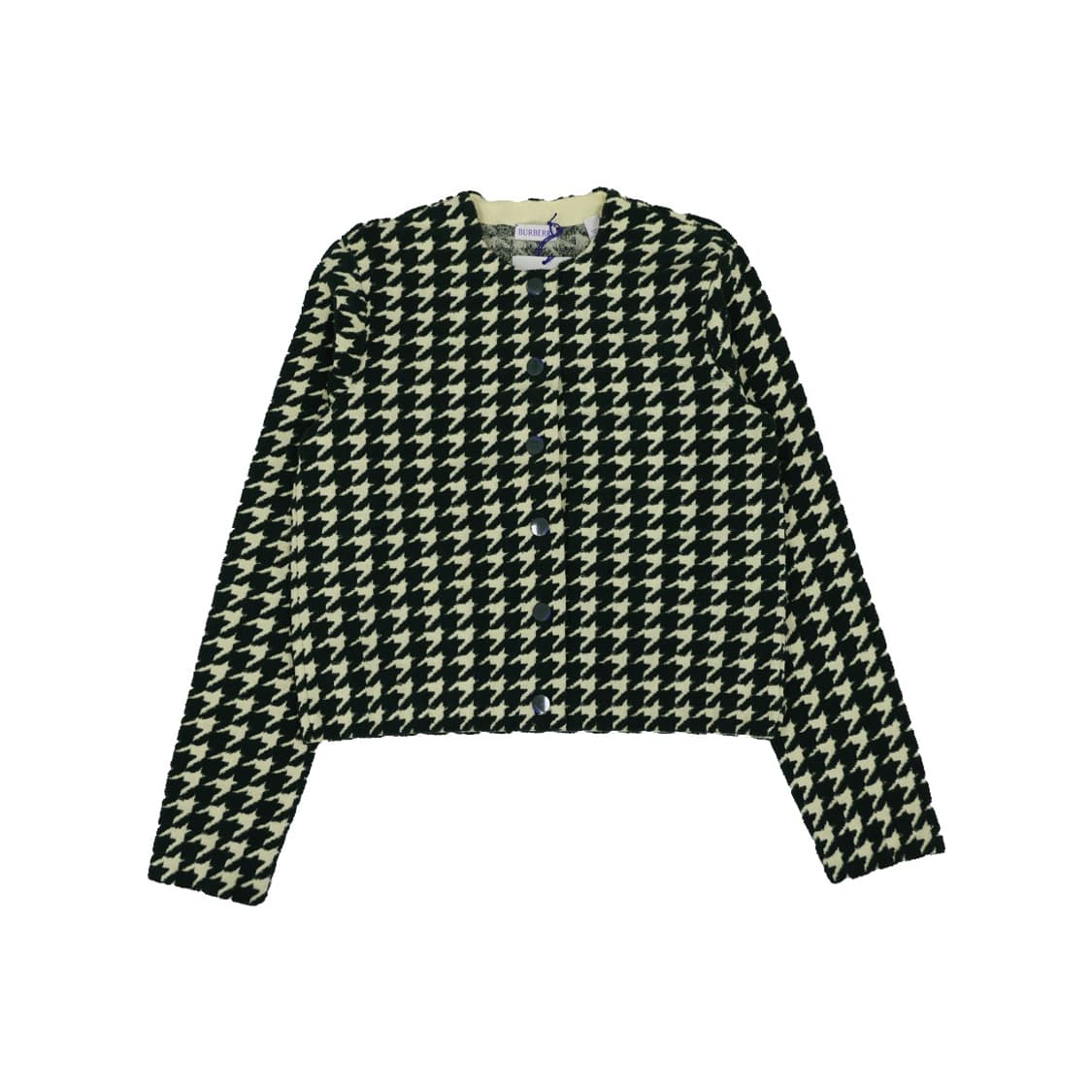 버버리 8080858 하운드투스 코튼 블렌드 가디건 그린  상품이미지1