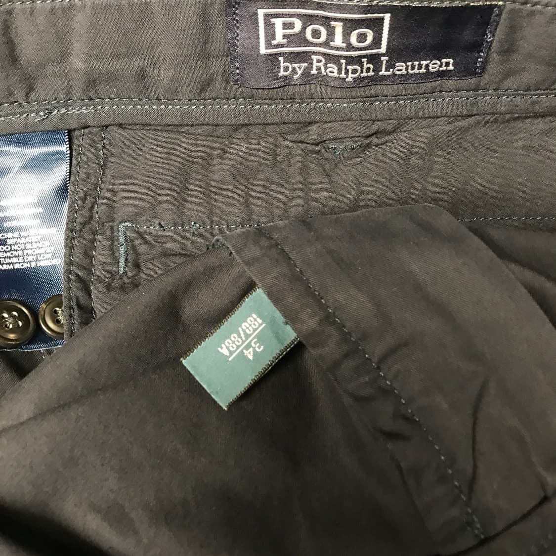 폴로 랄프로렌 네이비 치노 팬츠 34 상품이미지6