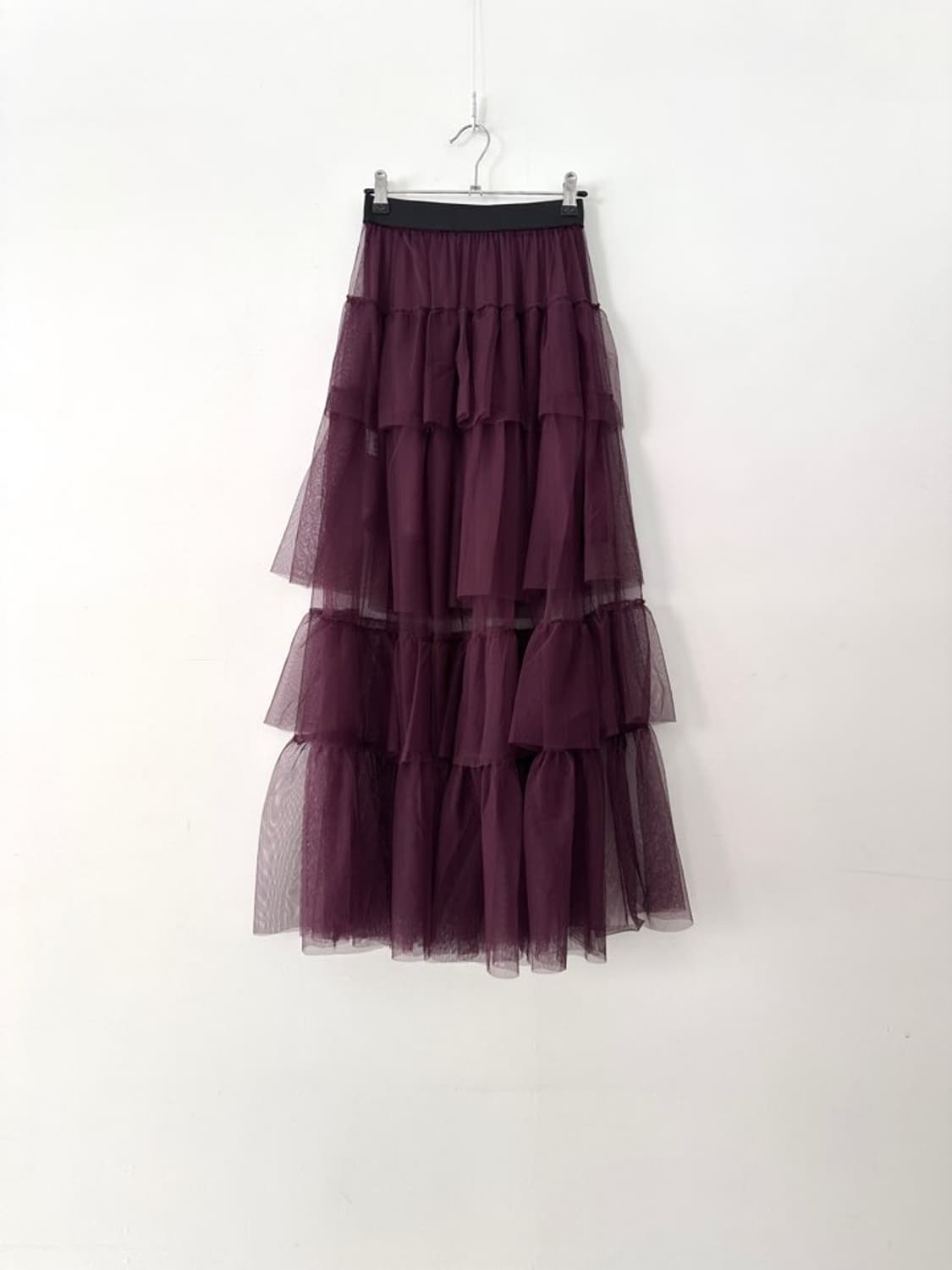Can can tulle skirt / plum 상품이미지1