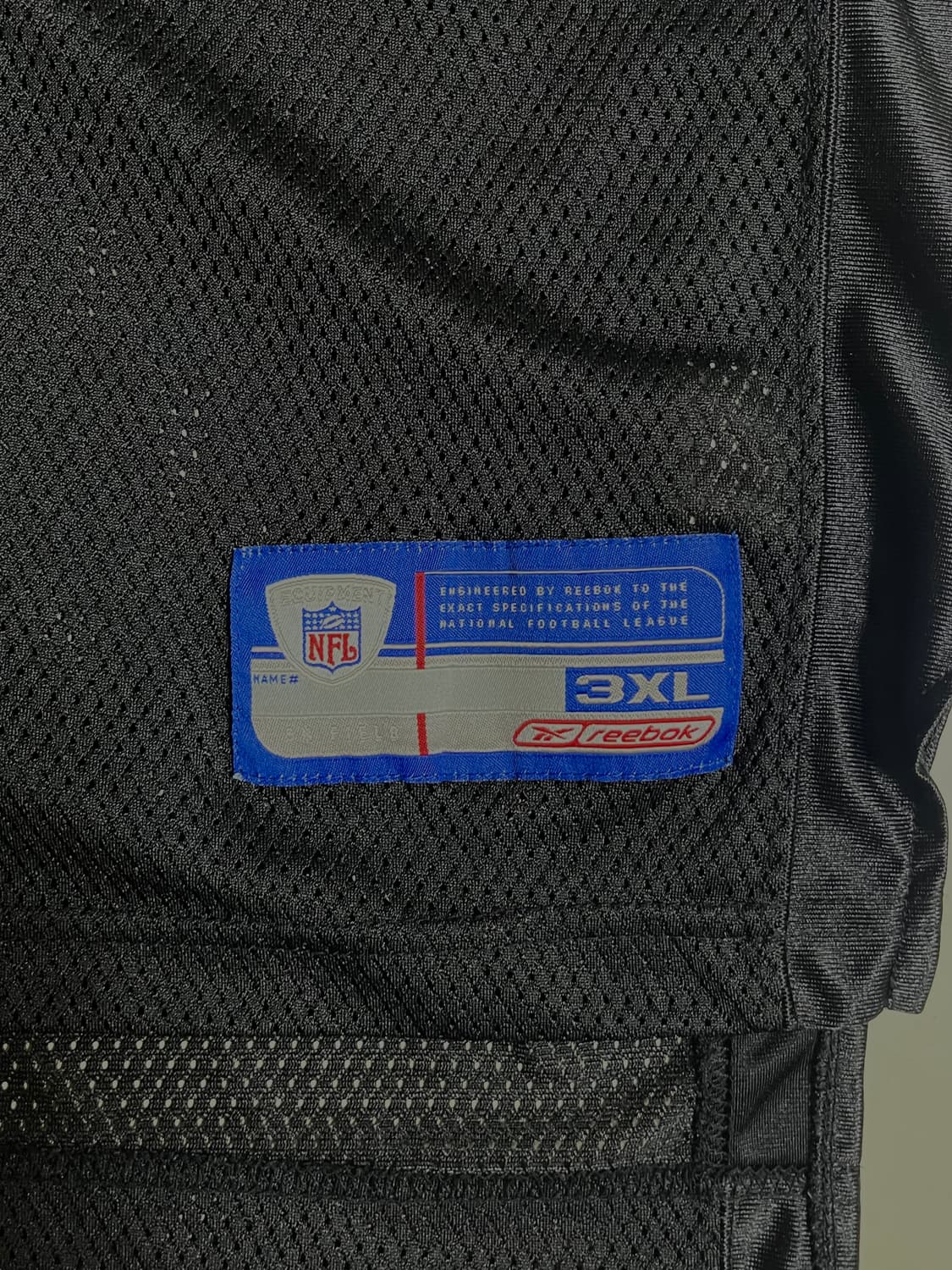 NFL 리복과 NFL협업제작 오클랜드 레이더스 팀 원피스 유니폼 상품이미지4