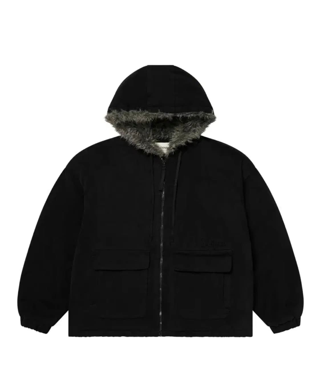 다이닛 deinet 피치 코튼 패디드 점퍼 블랙 패딩 상품이미지4