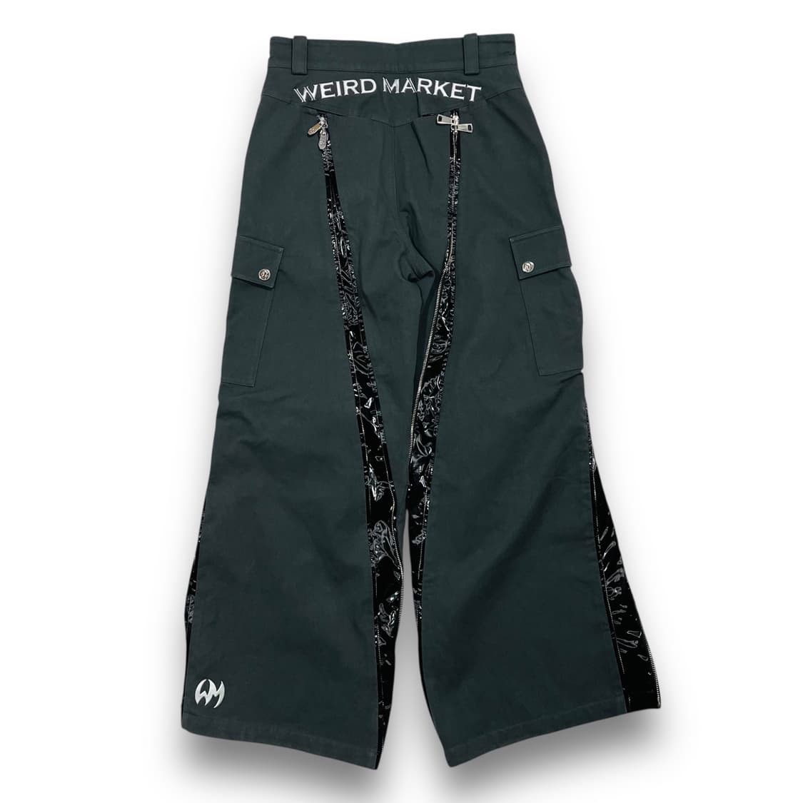 위어드 마켓 아이콘 해체주의 사이드 카고팬츠 상품이미지7