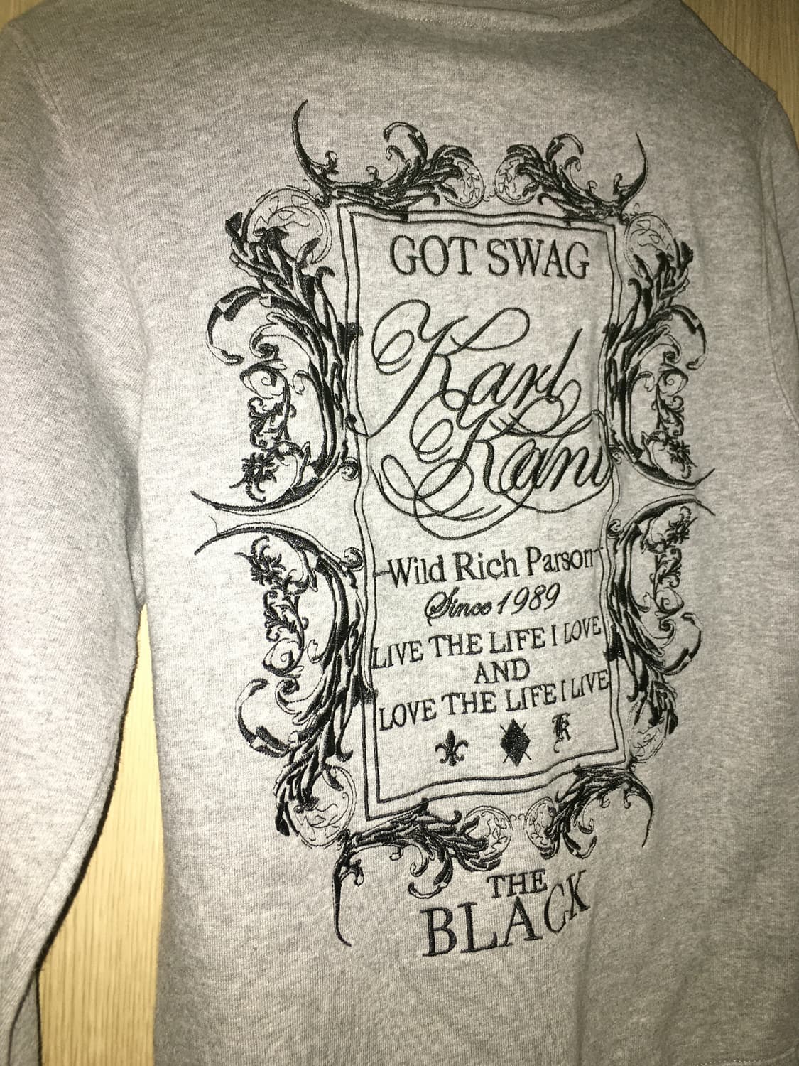 Lettering hood zip-up 상품이미지9
