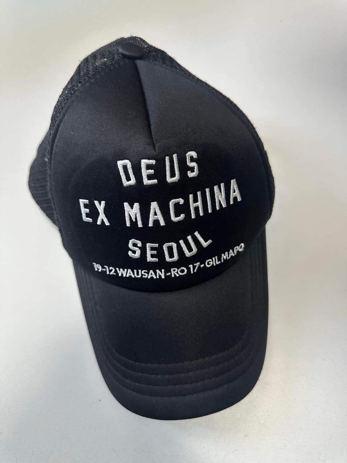 데우스 엑스 마키나 서울 블랙 볼캡 상품이미지4
