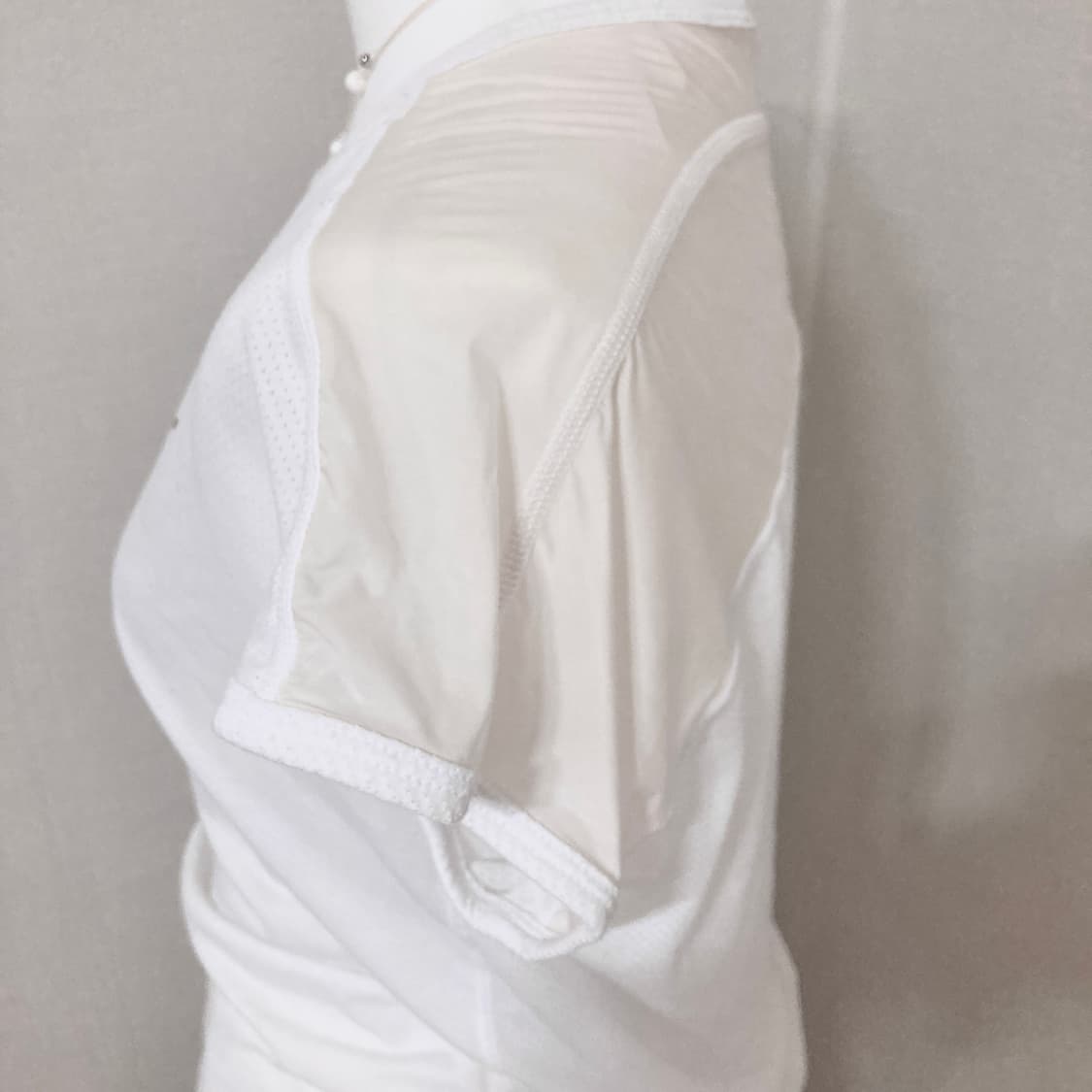 나이키 베이지 메쉬 반팔티셔츠 XL 상품이미지2