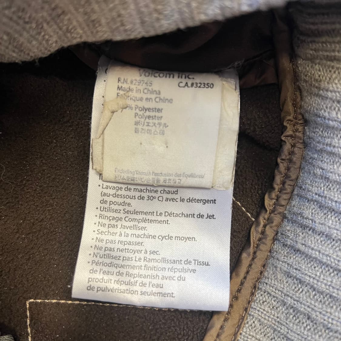 [M]VOLCOM 볼컴 빅로고 후드 자켓 상품이미지6