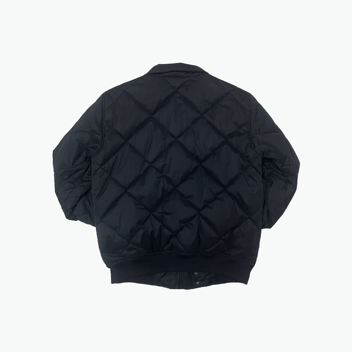 L) 반스 체크 카라 패딩 상품이미지3