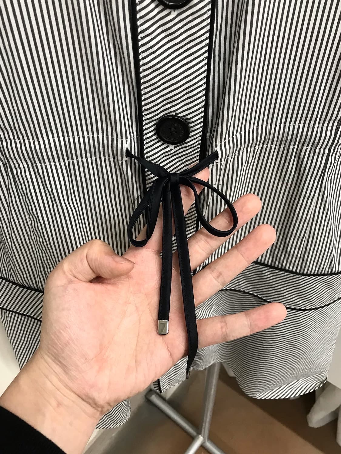 꾸레쥬 로고 코트 원피스 상품이미지3