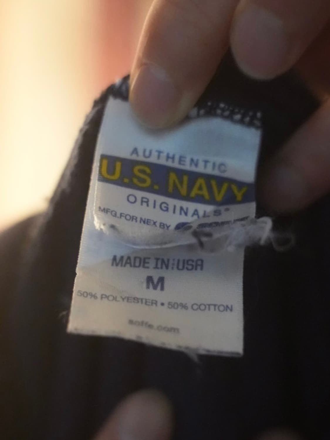US NAVY HOODIE (M) 상품이미지3